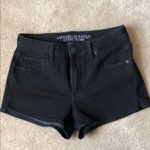 NWOT🦅AMERICAN EAGLE OUTFITTERS🦅 Black shorts,Sz4
